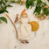 Handmade Athena ornament with felt armor and owl, representing the Greek goddess of wisdom and war, crafted from merino wool.

