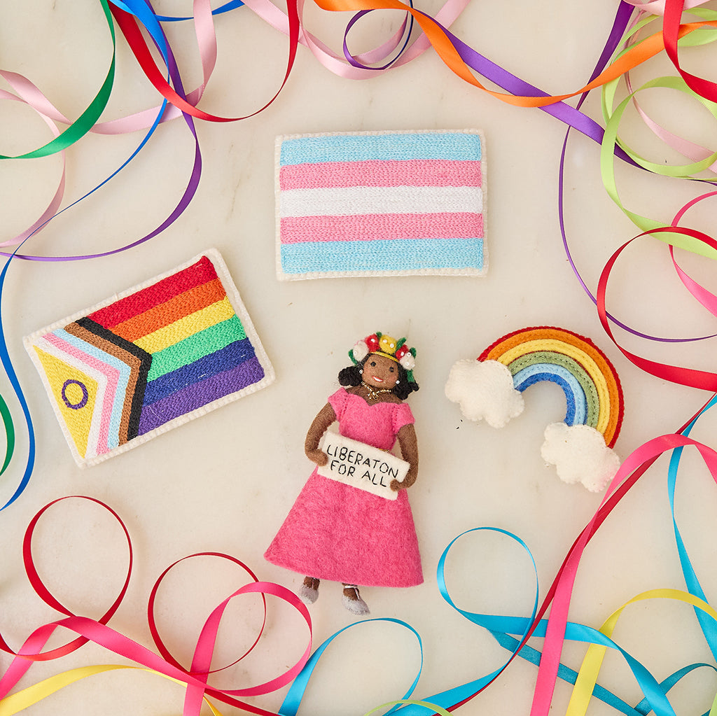 Progress Pride Flag Ornament