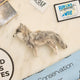 Mexican Gray Wolf Ornament