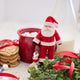 Baby Rudolph Santa Ornament
