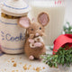 Mouse With Cheese Ornament