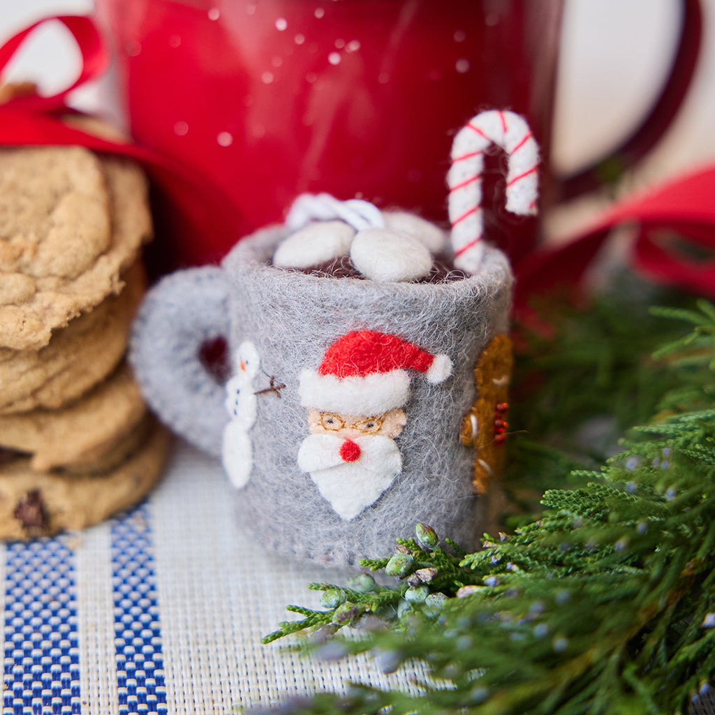 Christmas Hot Cocoa Mug Ornament