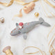 Santa Spyhop Gray Whale Ornament