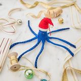 Blue Santapus Ornament