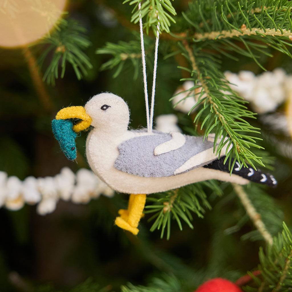 Seagull Ornament