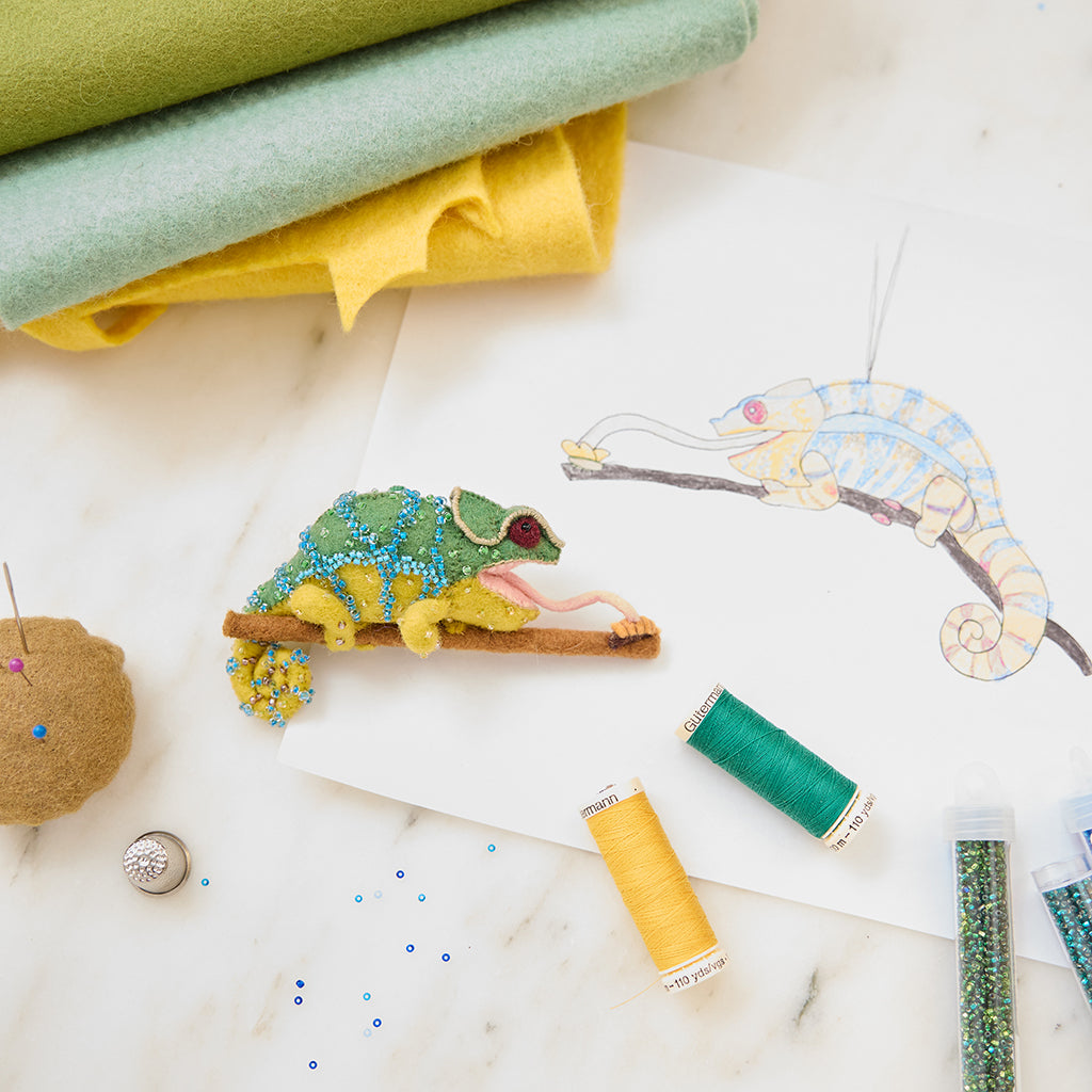 Chameleon Ornament