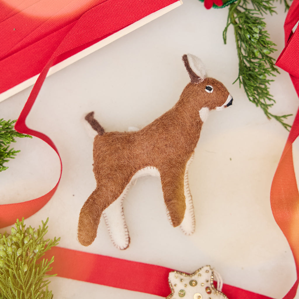 Whitetail Deer Doe Ornament