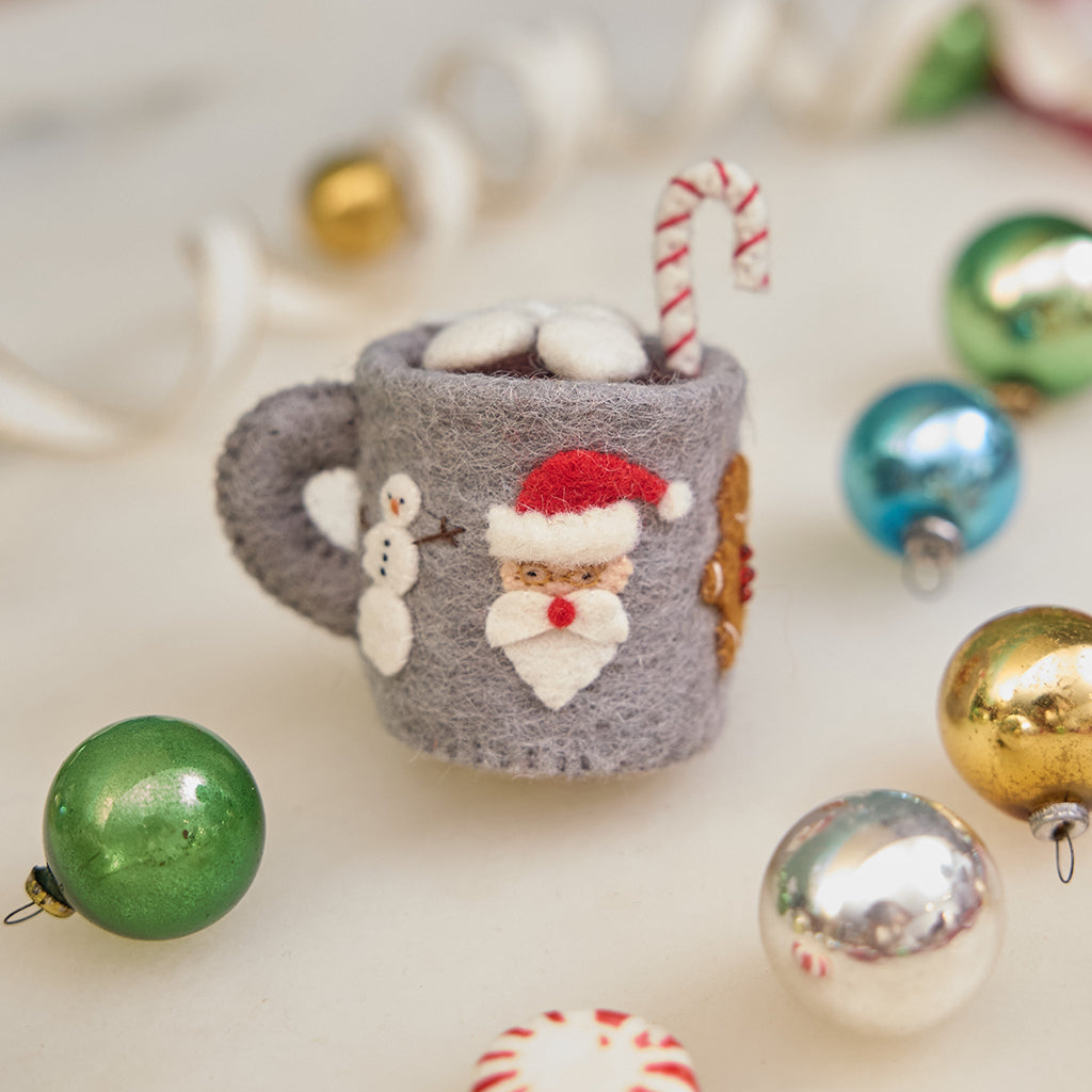 Christmas Hot Cocoa Mug Ornament