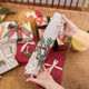 Natural Candle Garland Linen Table Runner