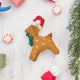 Santa Fawn Ornament