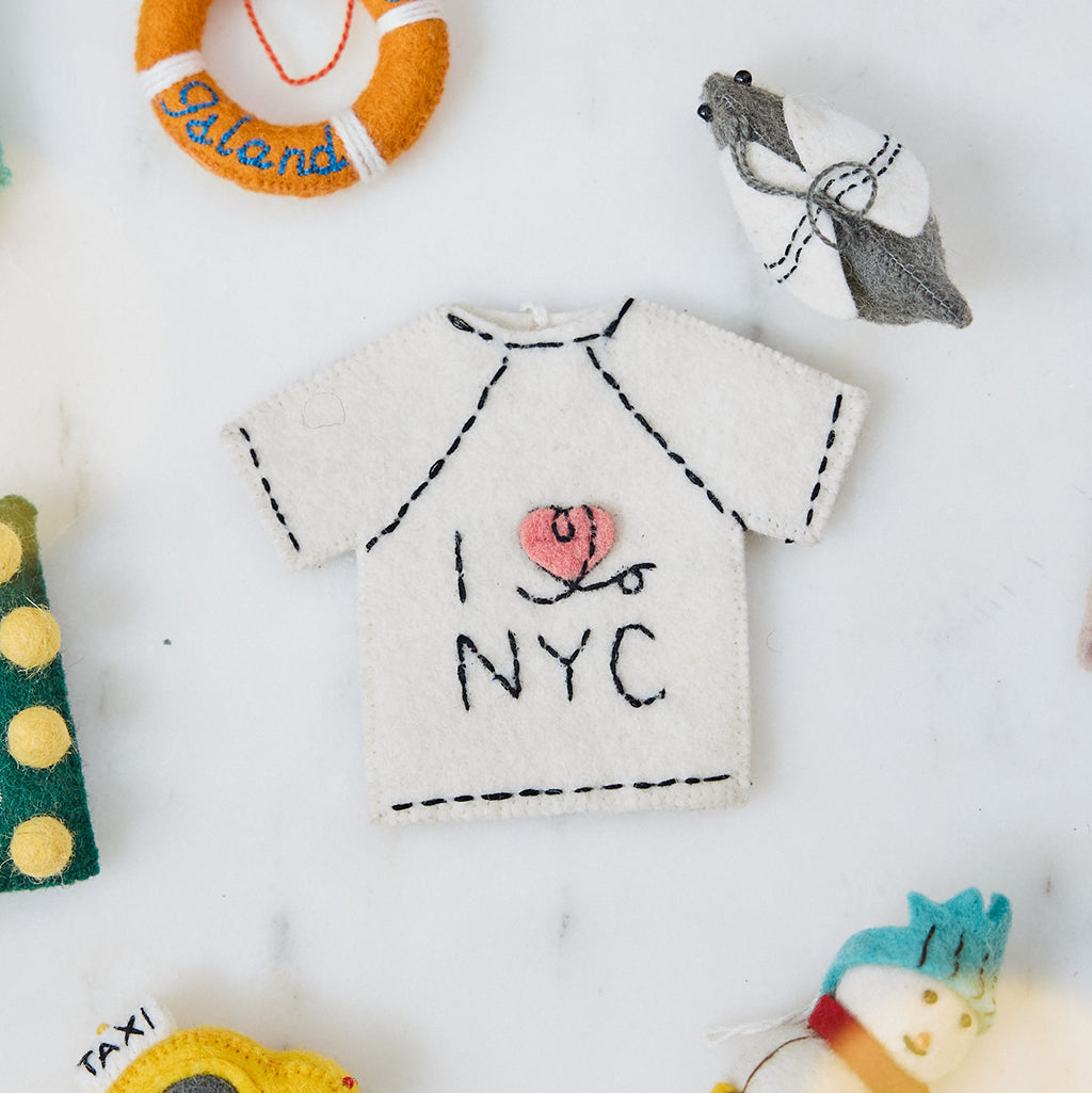 NYC 2025 Shirt Ornament