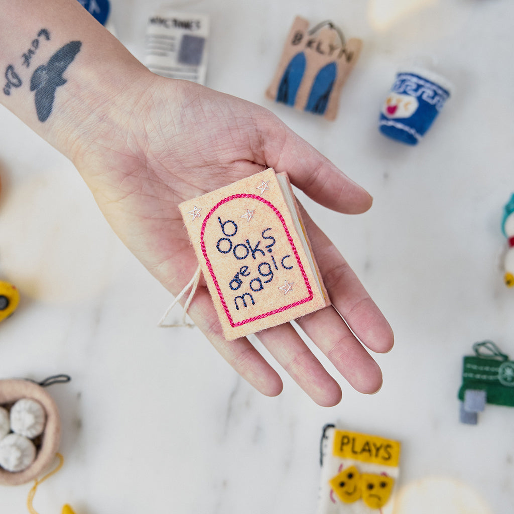 Books Are Magic Ornament