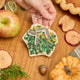 Maple Leaf Beaded Ornament