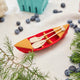 Red River Bend Canoe Ornament