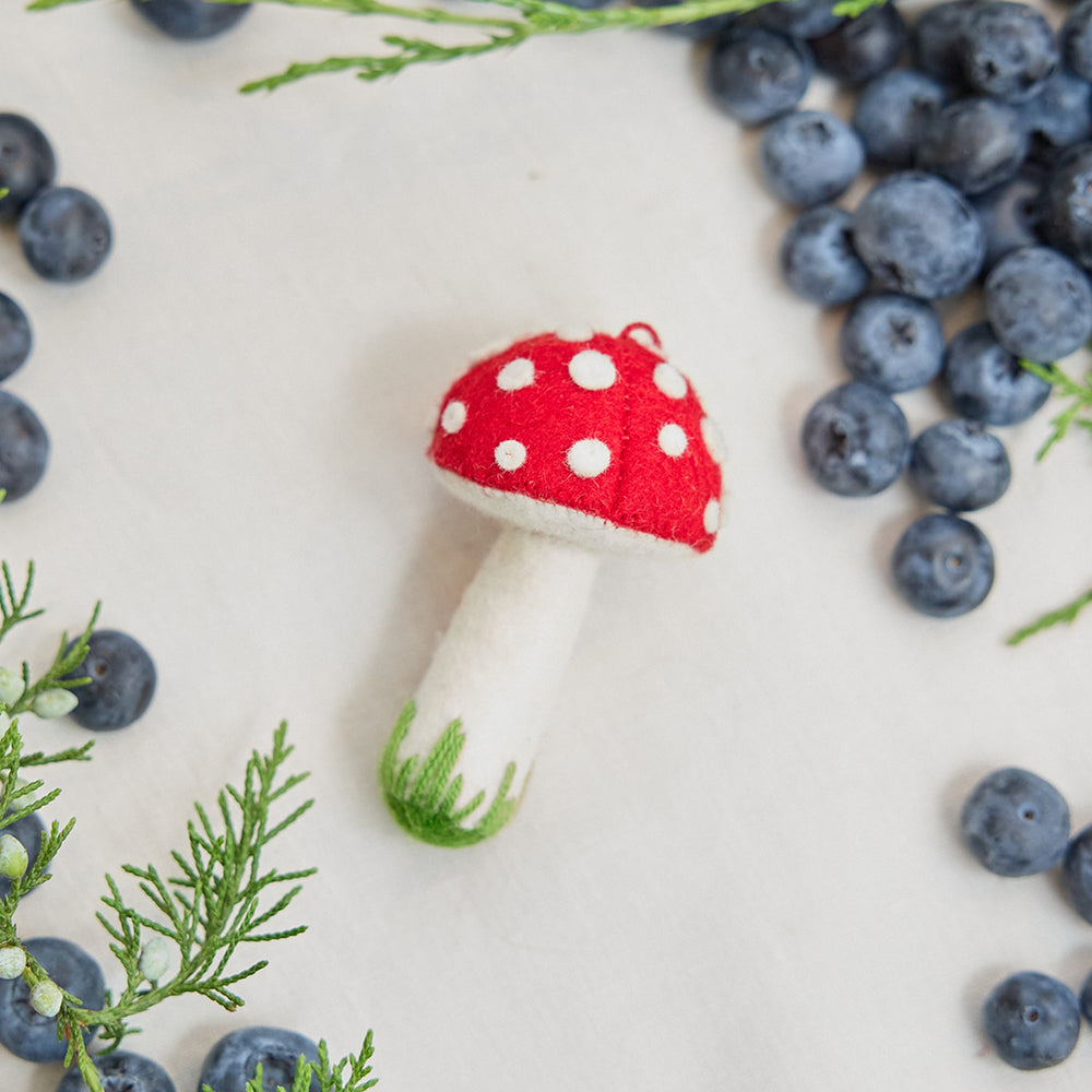 Small Mushroom Ornament