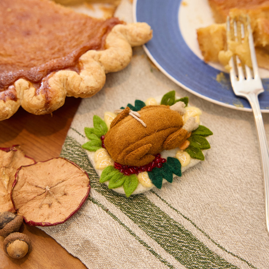 Turkey Dinner Plate Ornament
