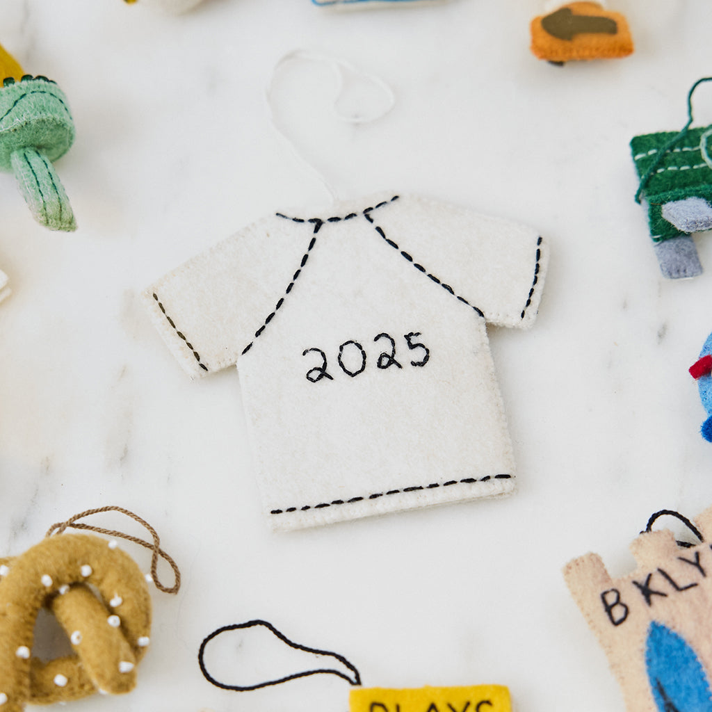 NYC 2025 Shirt Ornament