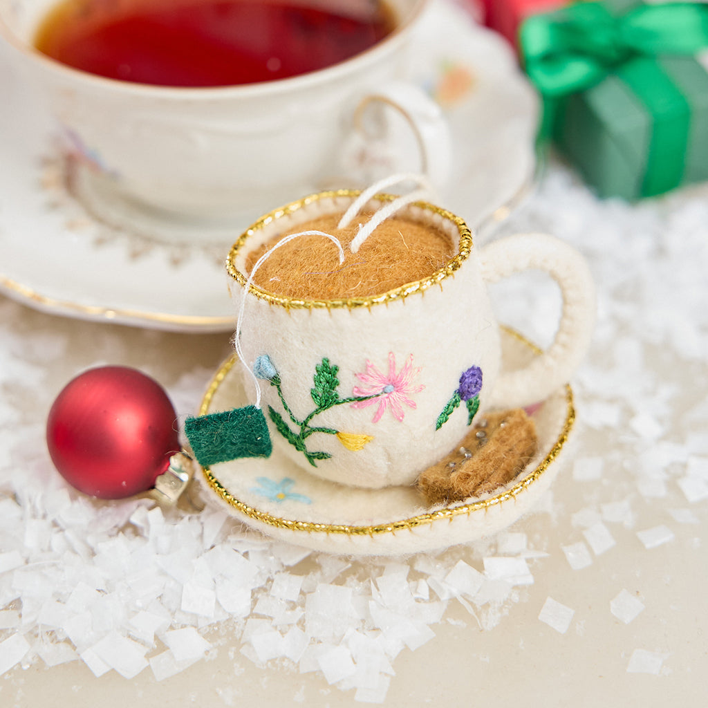 Teacup & Saucer Ornament