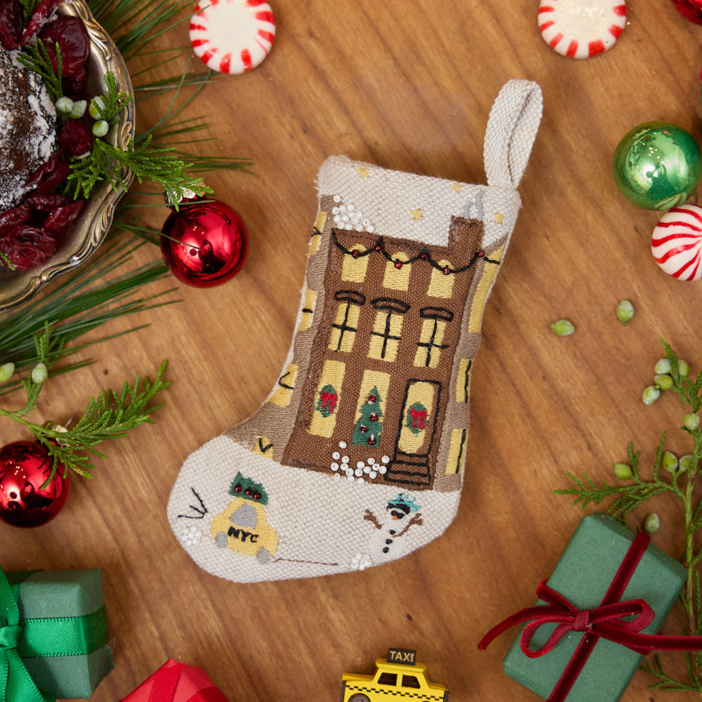 Mini NYC Stocking Ornament