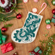 Mini Green Stocking Ornament
