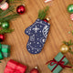 Mini Patchwork Mitten Ornament