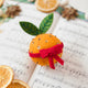 Orange Pomander Ornament