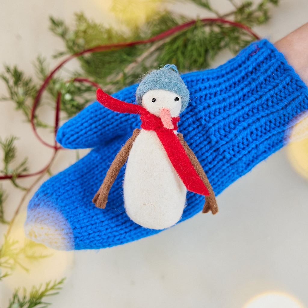 Sunny Day Snowman Ornament