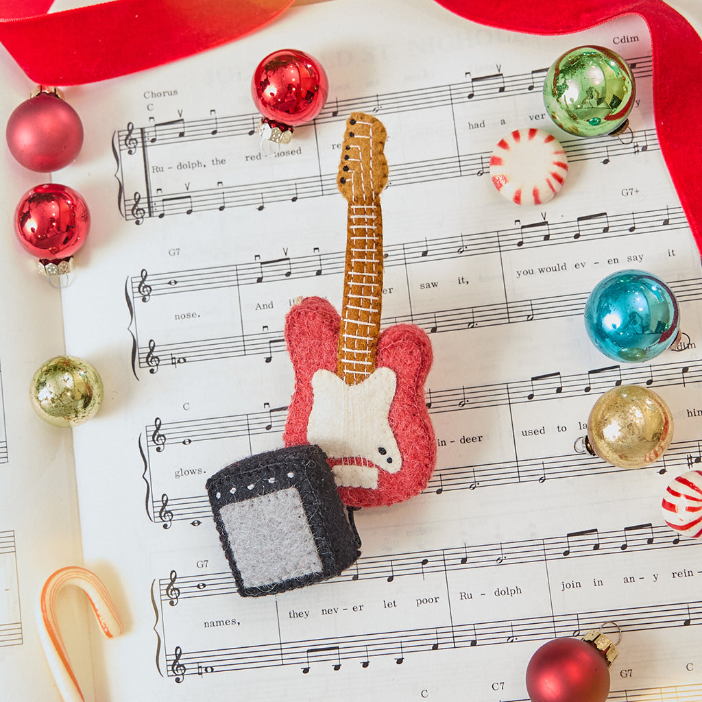Electric Guitar Ornament