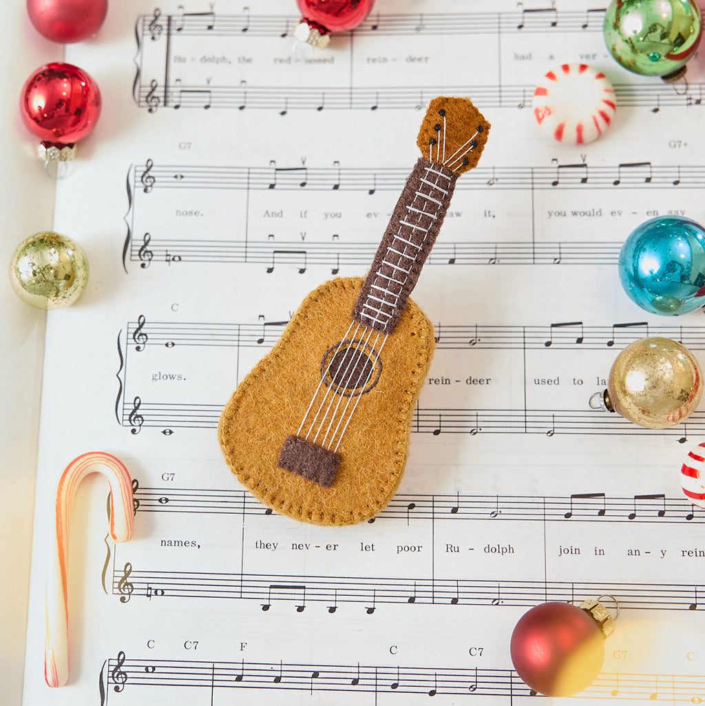 Classic Guitar Ornament