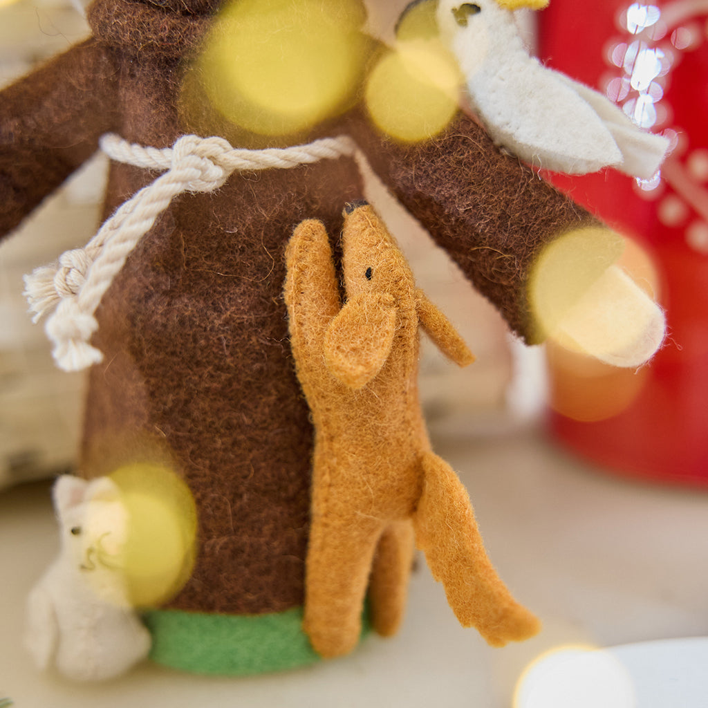 Saint Francis with Pets Ornament