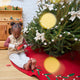 Natural Bow Ornaments - Set of 4