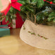 Evergreen Crocheted Raffia Tree Collar