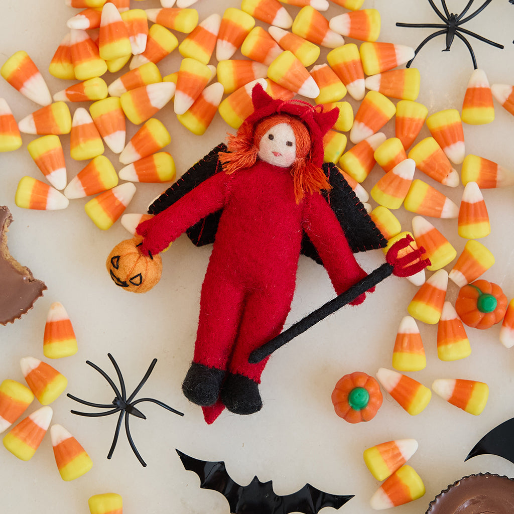 Devil Trick-or-Treater Ornament