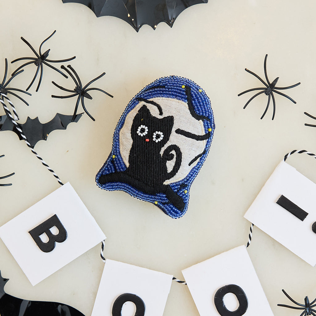 Ghost Beaded Ornament