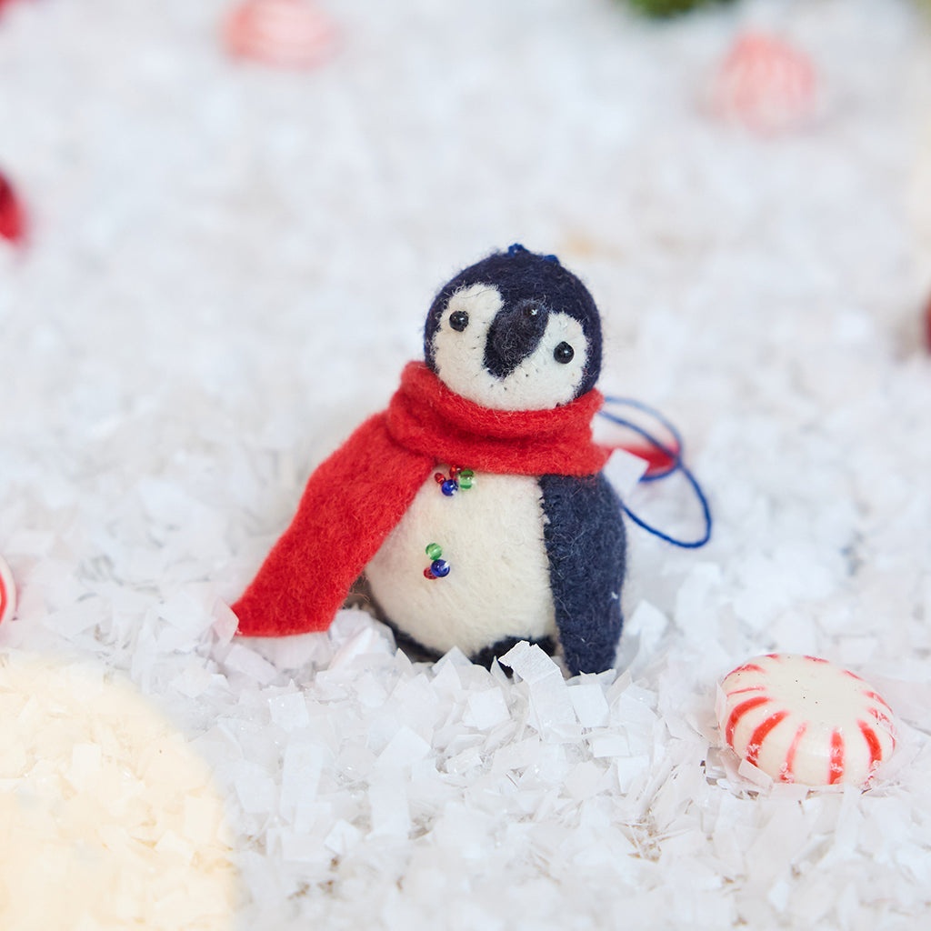 City Penguin Ornament