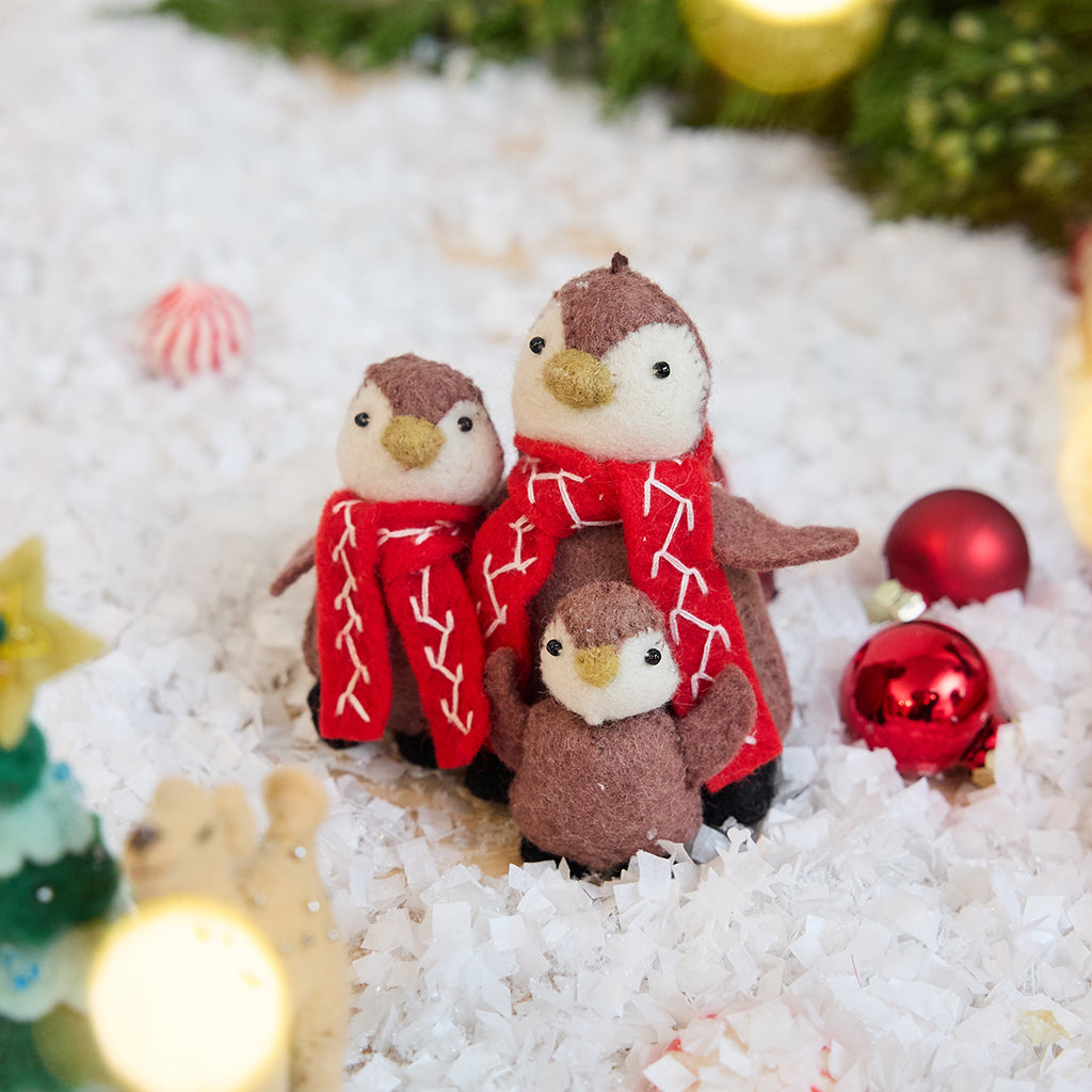 Penguin Family Ornament