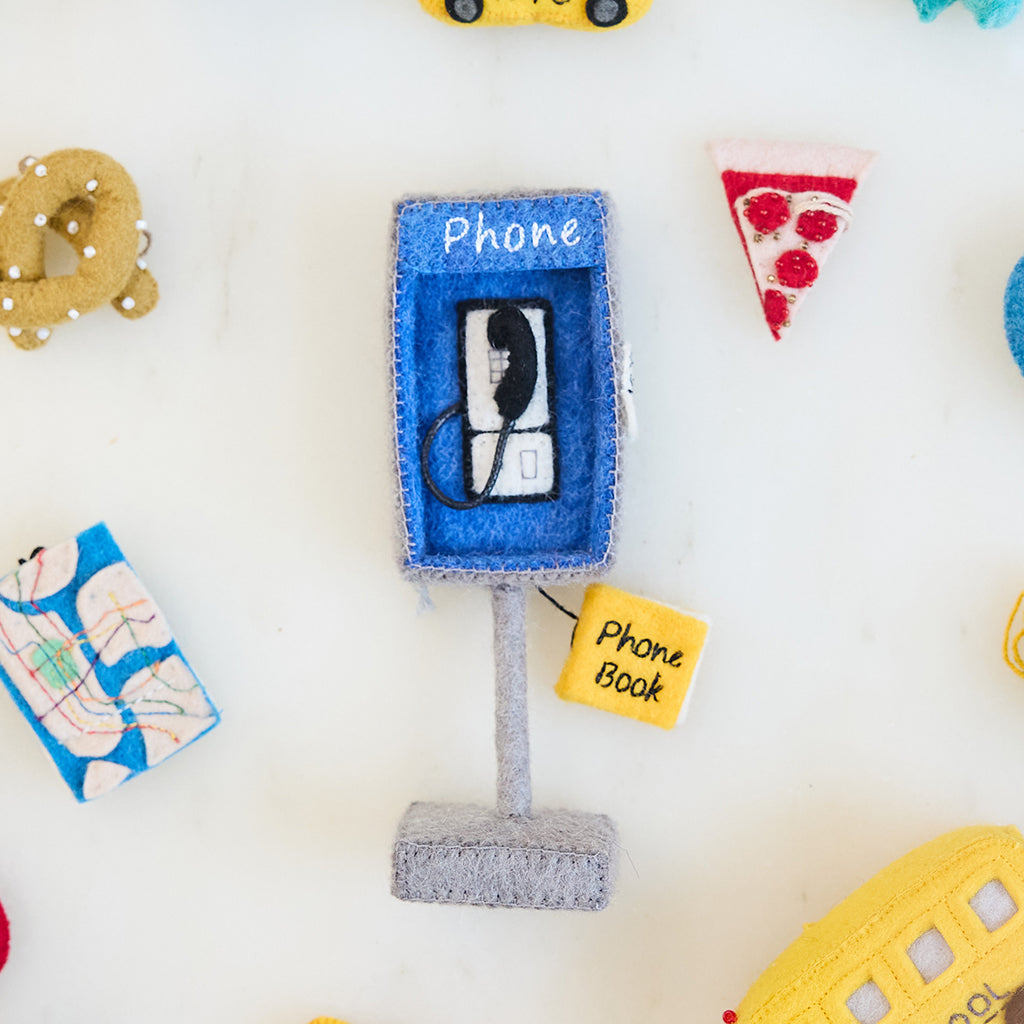 Phone Booth Ornament