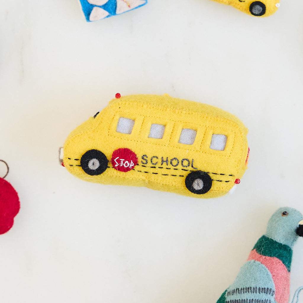 School Bus Ornament