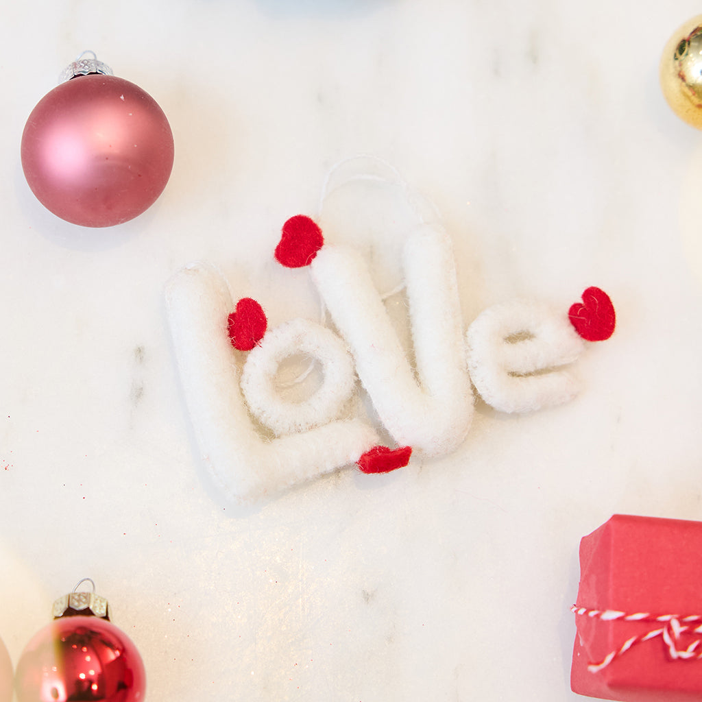 Love Word Ornament