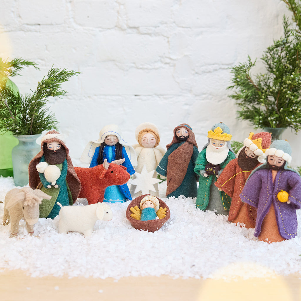 Holy Night Nativity Scene - Light