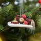 Bûche de Noël Ornament