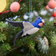 Flying Swallow Ornament