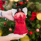 Praying Angel Tree Topper - Brown