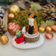 Woodland Fox with Friend Ornament
