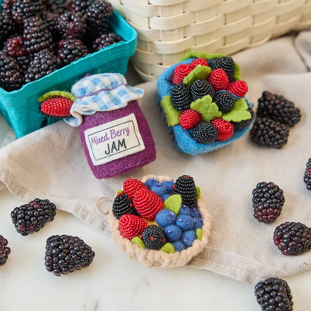 Bundle: Mixed Berries Ornaments - Set of 3