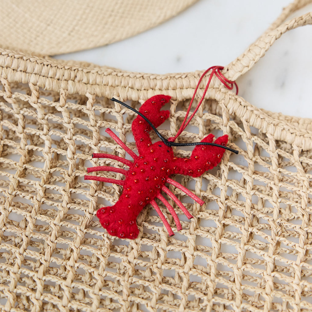 Red Lobster Bag Charm