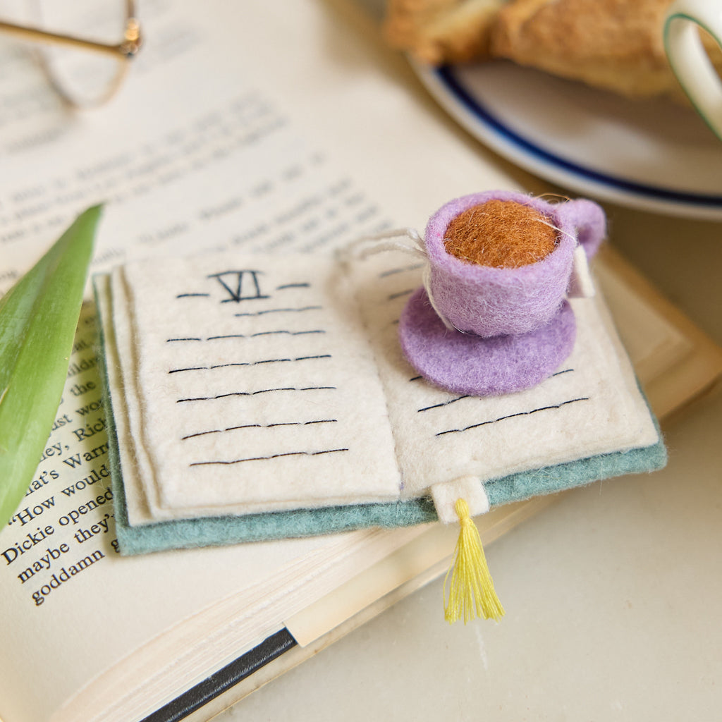 Book Lover's Brew Ornament