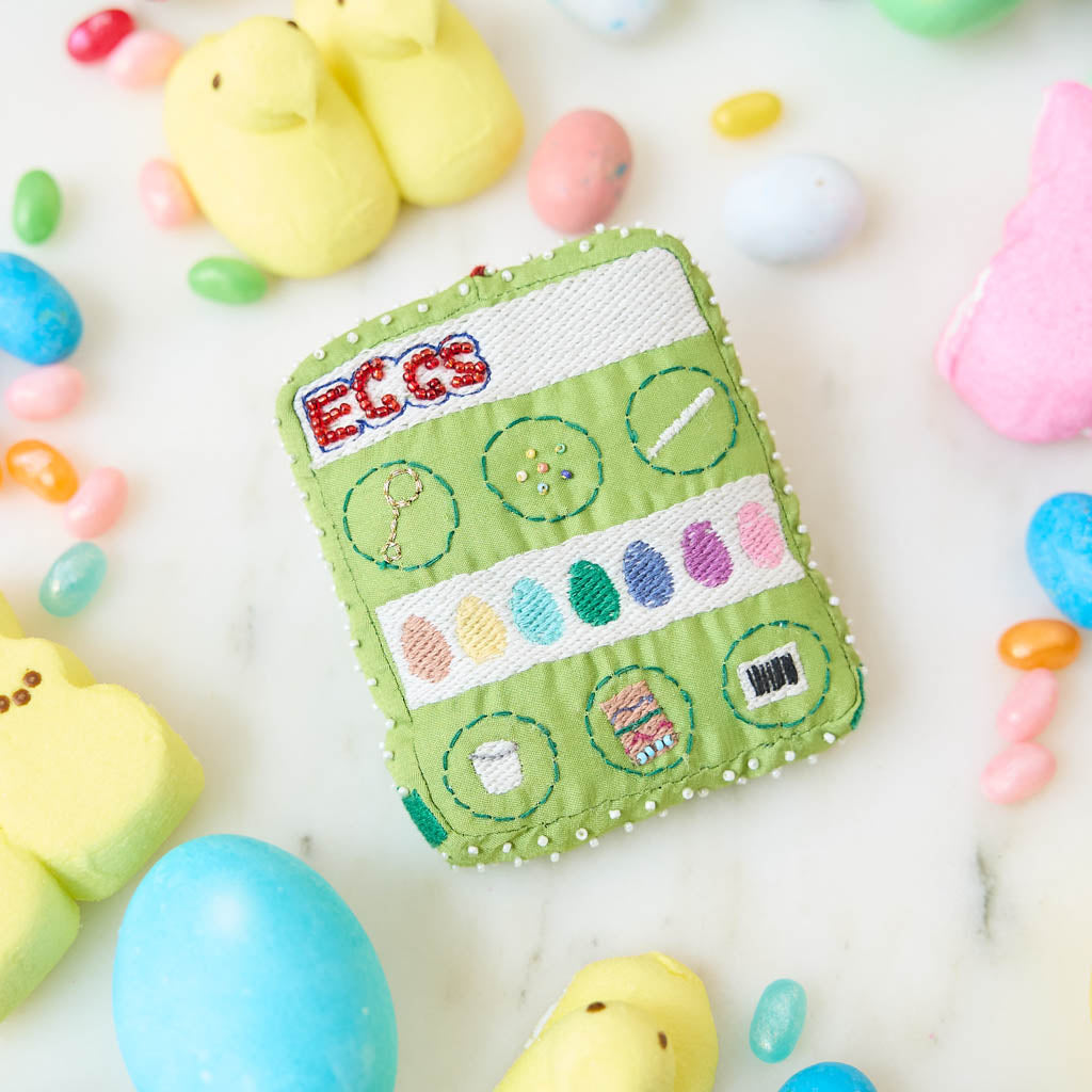 Egg Dyeing Kit Beaded Ornament