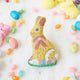 Chocolate Easter Bunny Beaded Ornament
