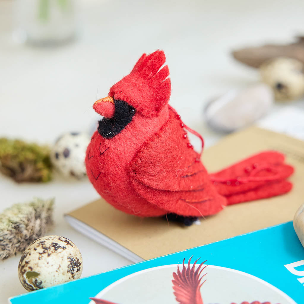 Cardinal Ornament